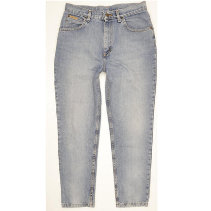 Wrangler Carla Blue Tapered Loose Jeans High Waisted W32 L28