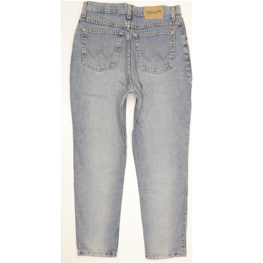 Wrangler Carla Blue Tapered Loose Jeans High Waisted W32 L28