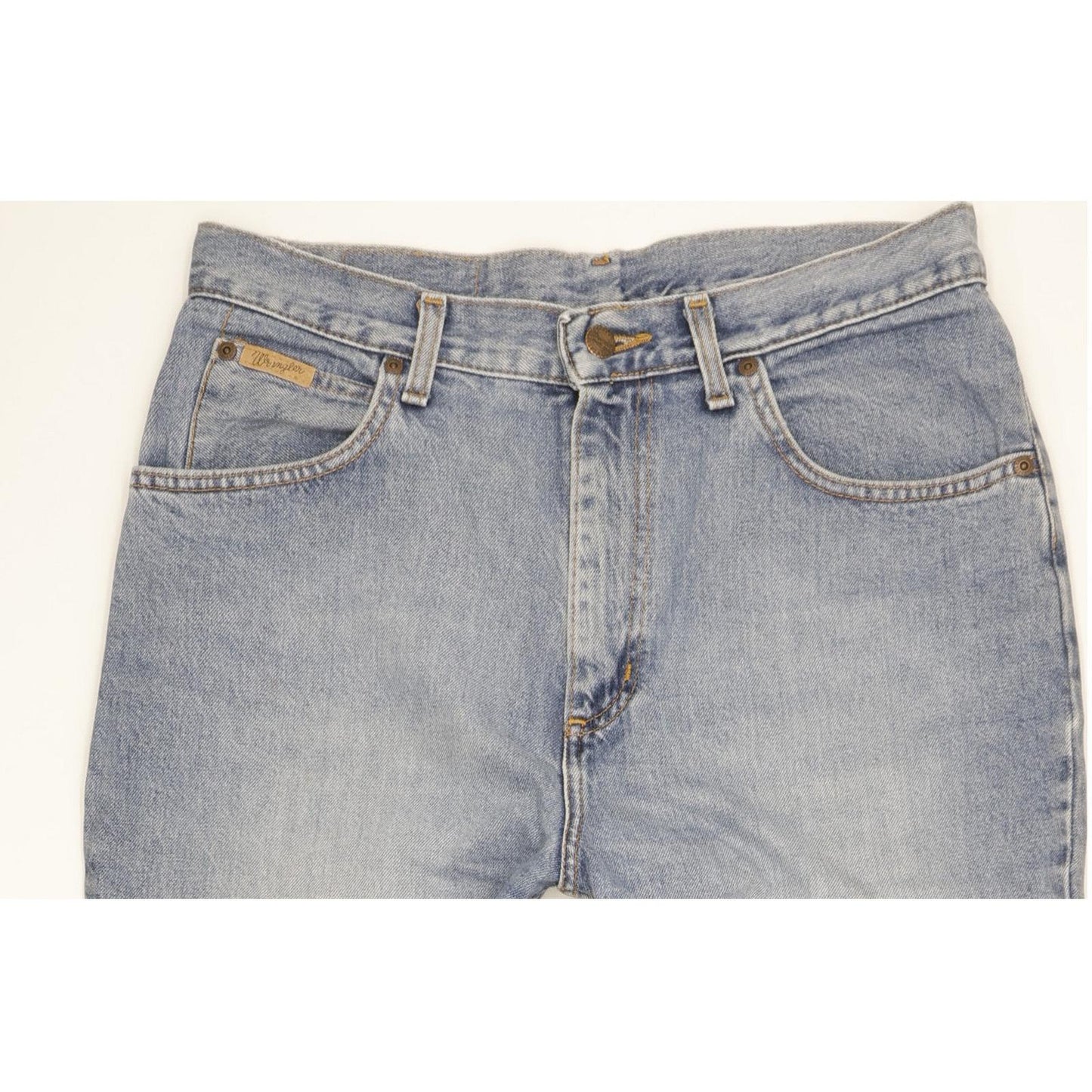 Wrangler Carla Blue Tapered Loose Jeans High Waisted W32 L28