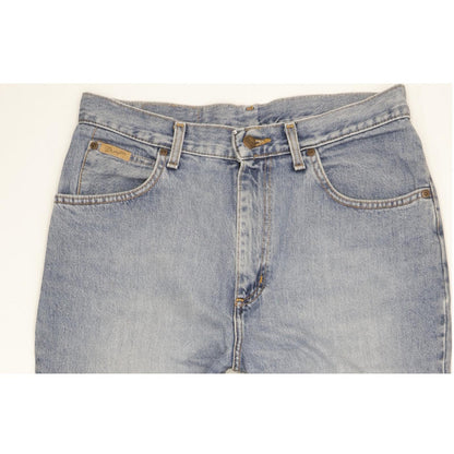 Wrangler Carla Blue Tapered Loose Jeans High Waisted W32 L28