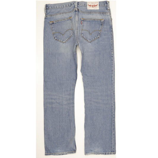 Levi's 506 Men Blue Straight Regular Jeans W33 L31