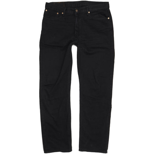 Levi's 751 Men Black Straight Regular Jeans W36 L32