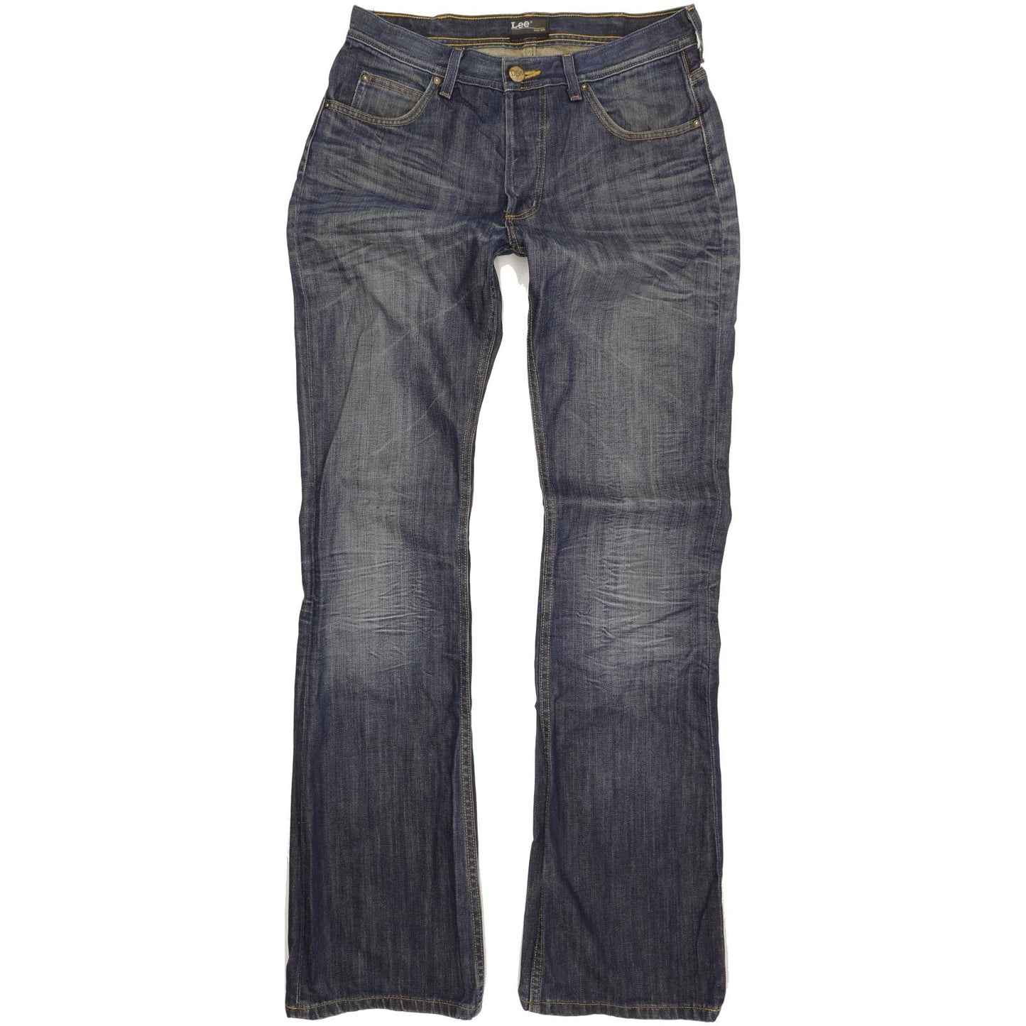 Lee Denver Men Blue Bootcut Regular Jeans W32 L36