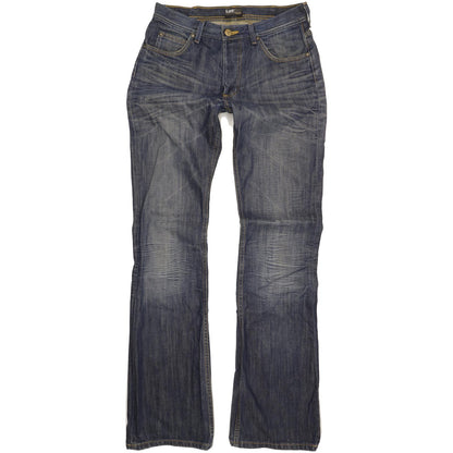 Lee Denver Men Blue Bootcut Regular Jeans W32 L36