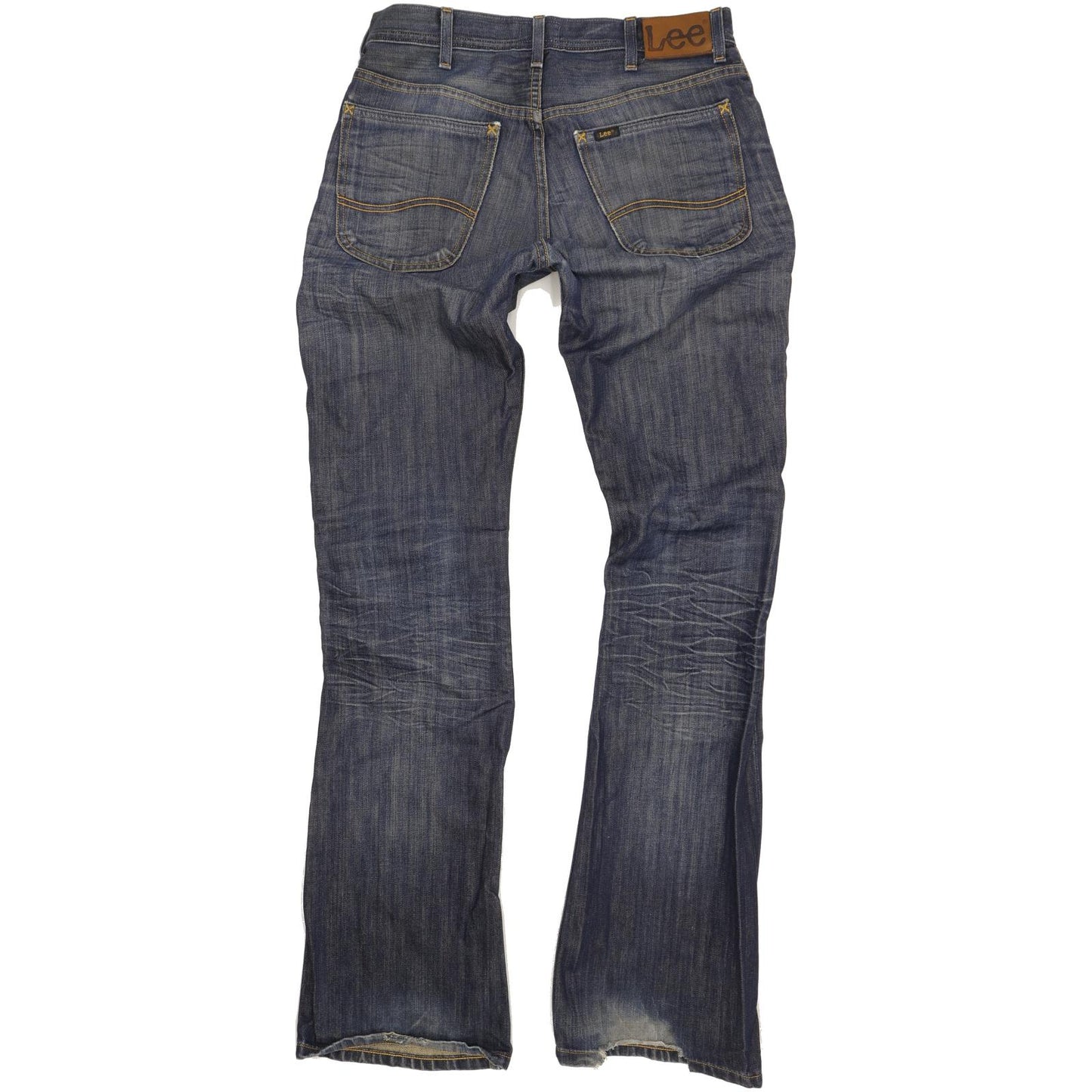 Lee Denver Men Blue Bootcut Regular Jeans W32 L36