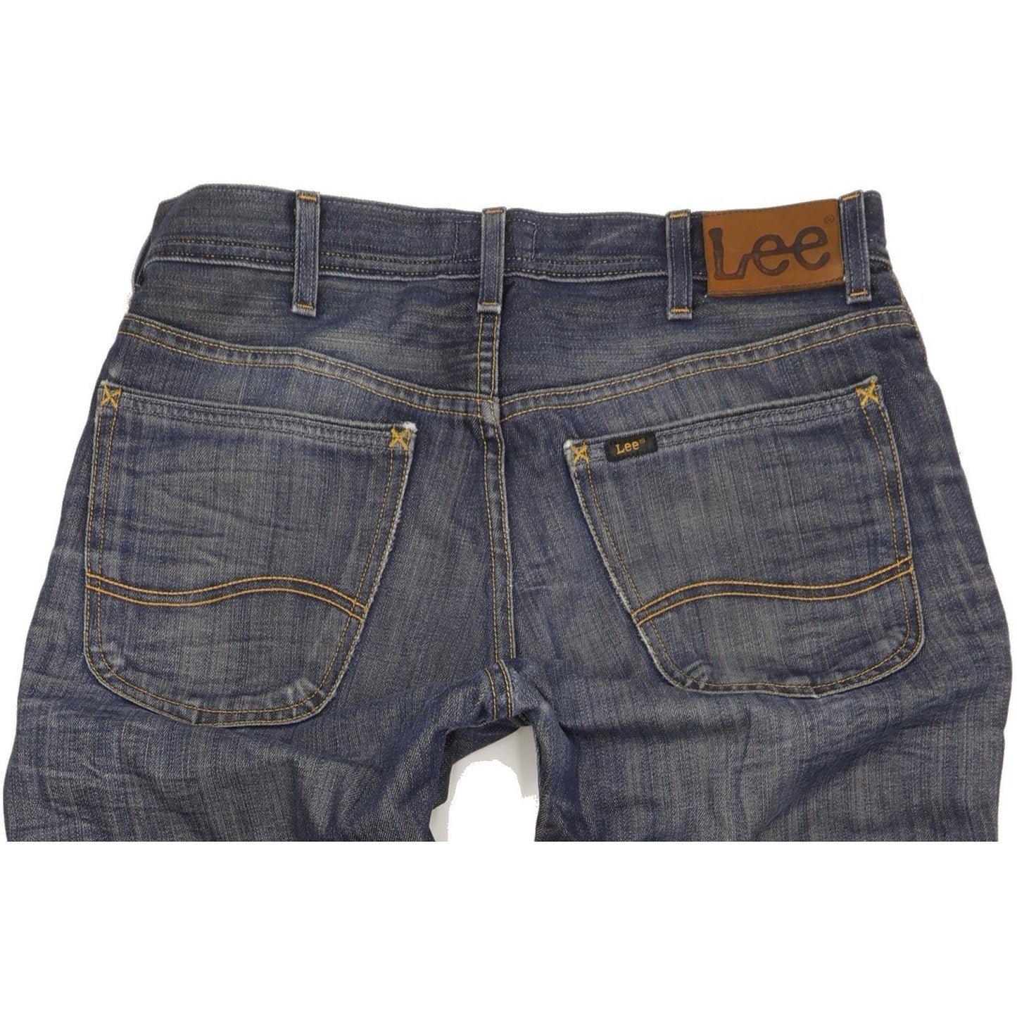 Lee Denver Men Blue Bootcut Regular Jeans W32 L36