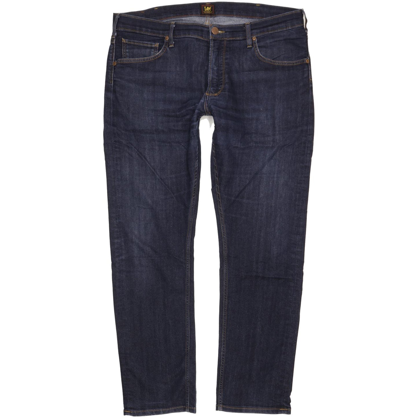 Lee Daren Men Blue Straight Slim Jeans W38 L32