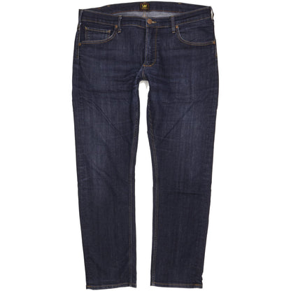 Lee Daren Men Blue Straight Slim Jeans W38 L32