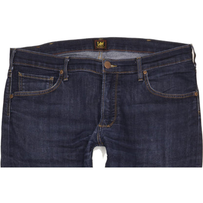 Lee Daren Men Blue Straight Slim Jeans W38 L32