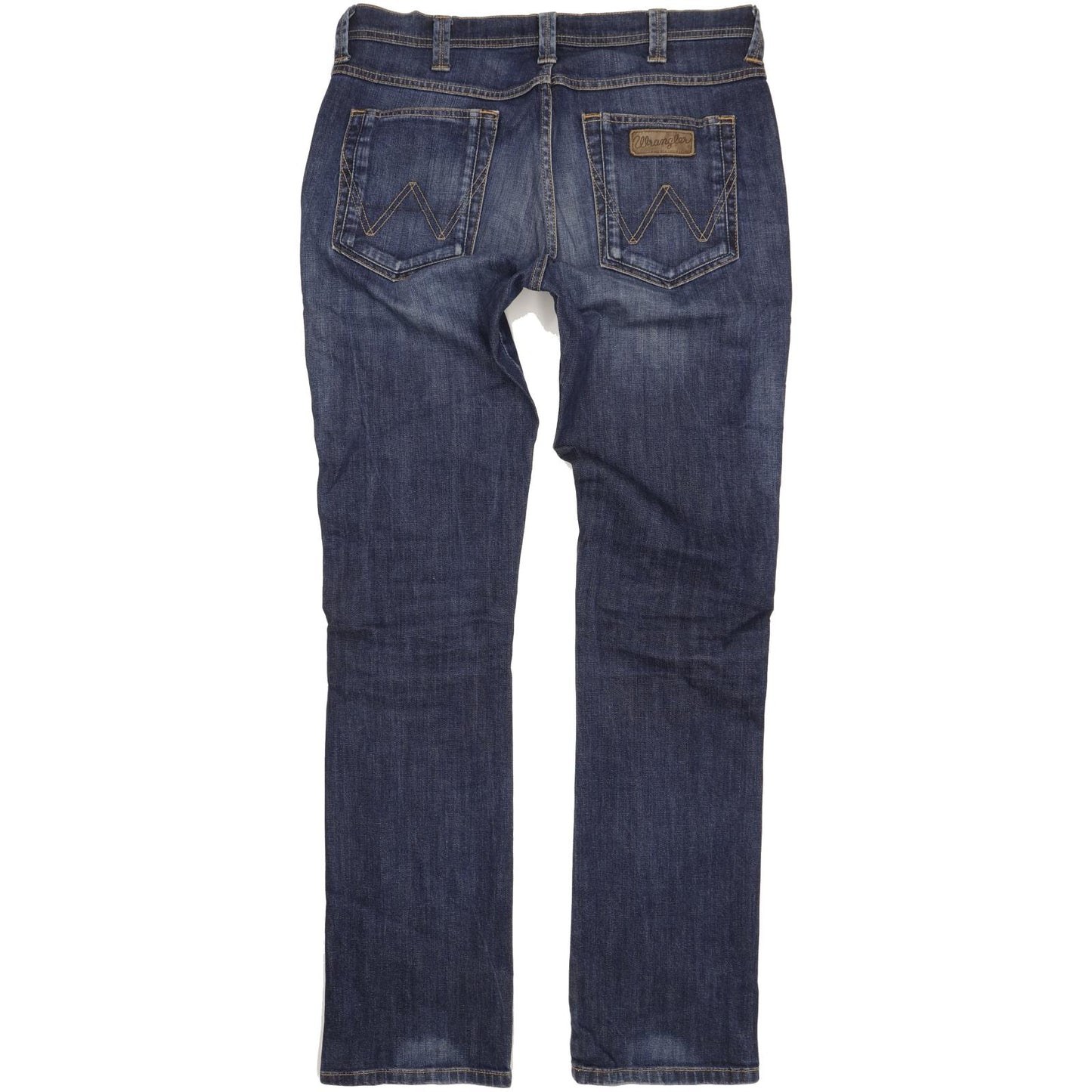 Wrangler Arizona Men Blue Straight Regular Stretch Jeans W36 L36