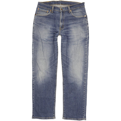 Levi's 751 Men Blue Straight Regular Stretch Jeans W34 L31