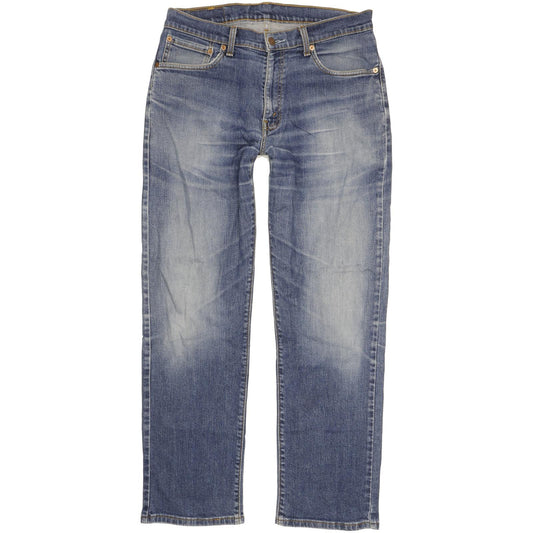 Levi's 751 Men Blue Straight Regular Stretch Jeans W34 L31