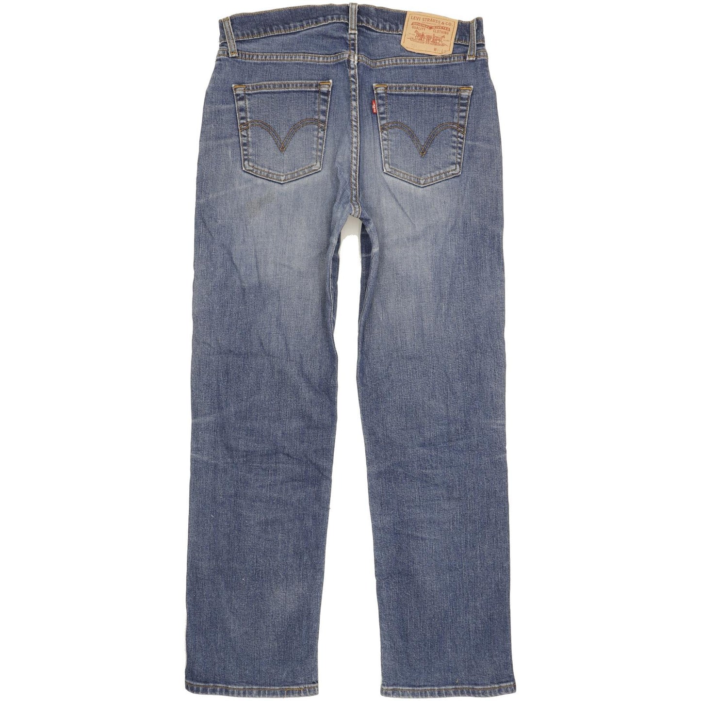 Levi's 751 Men Blue Straight Regular Stretch Jeans W34 L31