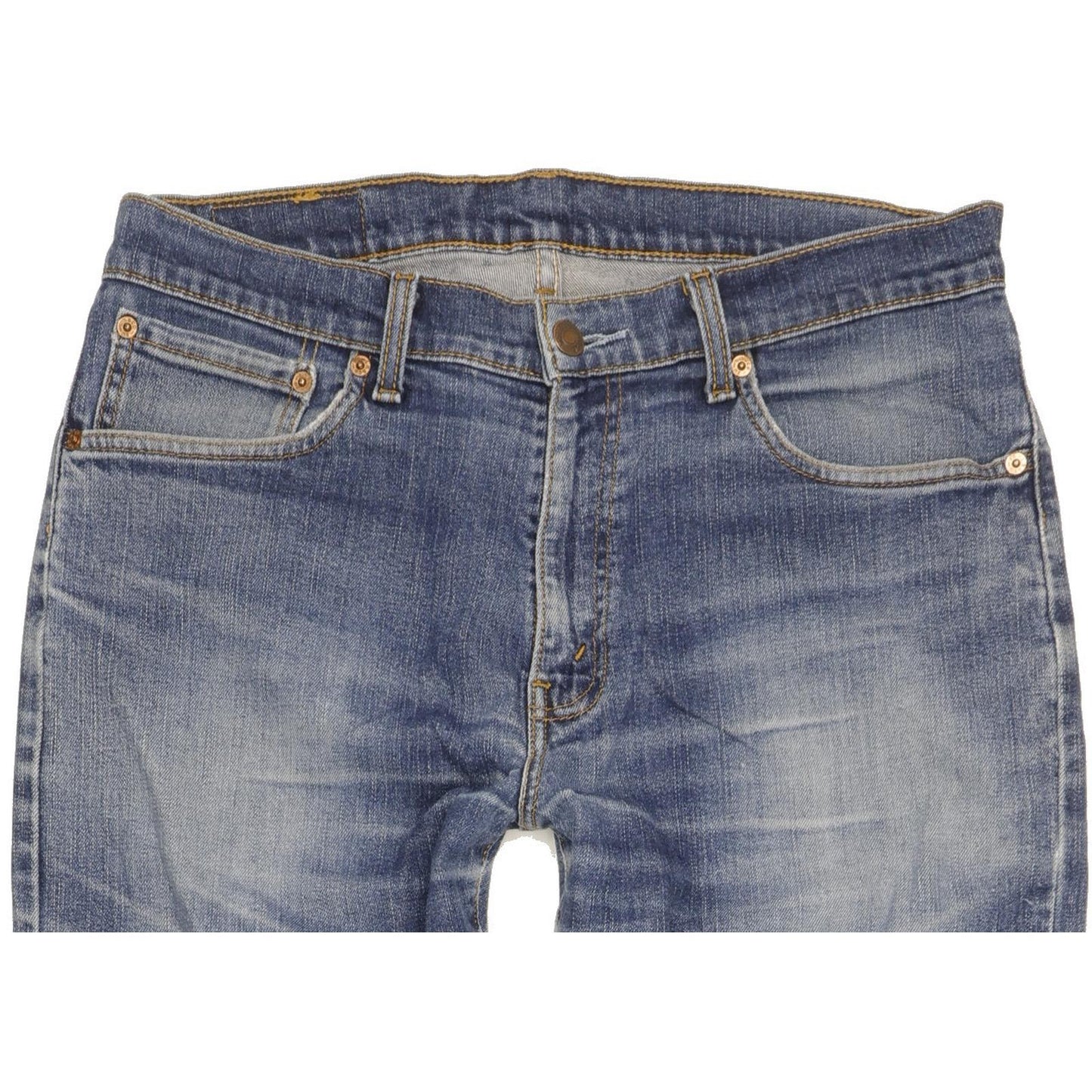 Levi's 751 Men Blue Straight Regular Stretch Jeans W34 L31