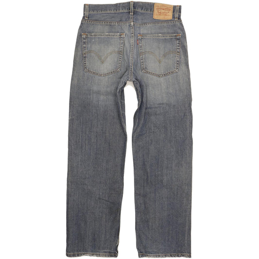 Levi's 569 Men Blue Straight Loose Jeans W32 L32