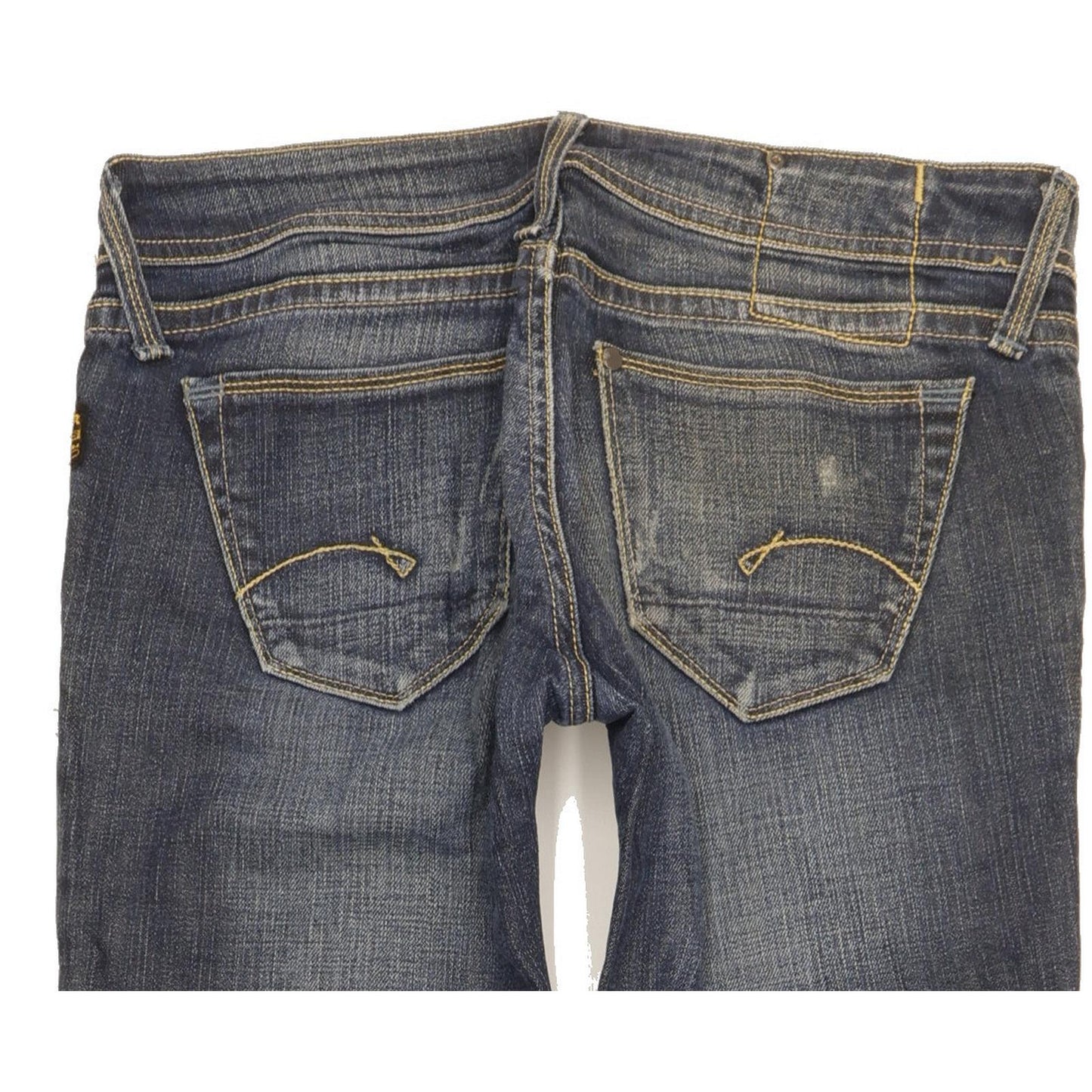 G-Star Core Women Blue Straight Slim Jeans W28 L33
