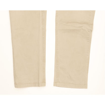 G-Star Bronson Men Beige Tapered Slim Chino Stretch Jeans W33 L30