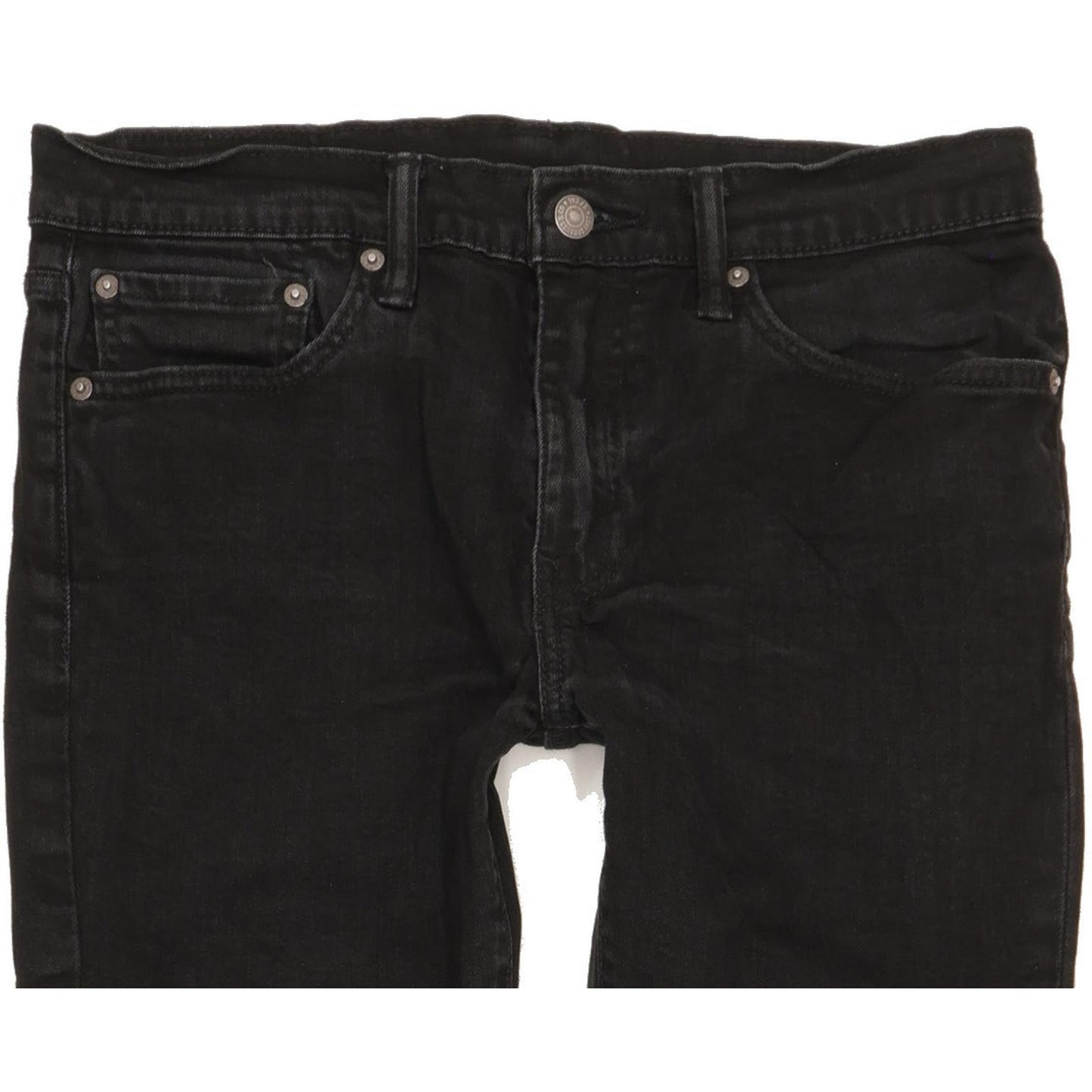 Levi's 511 Men Black Straight Slim Stretch Jeans W32 L31