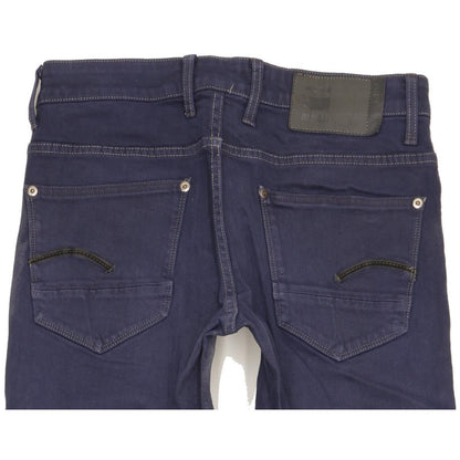 G-Star Revend Men Blue Straight Regular Stretch Jeans W30 L31