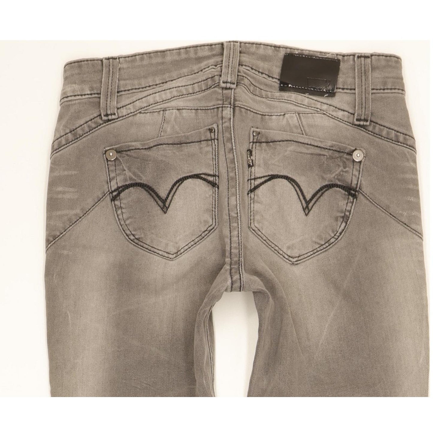 Levi's Revel Demi Curve Women Grey Skinny Slim Stretch Jeans W26 L32