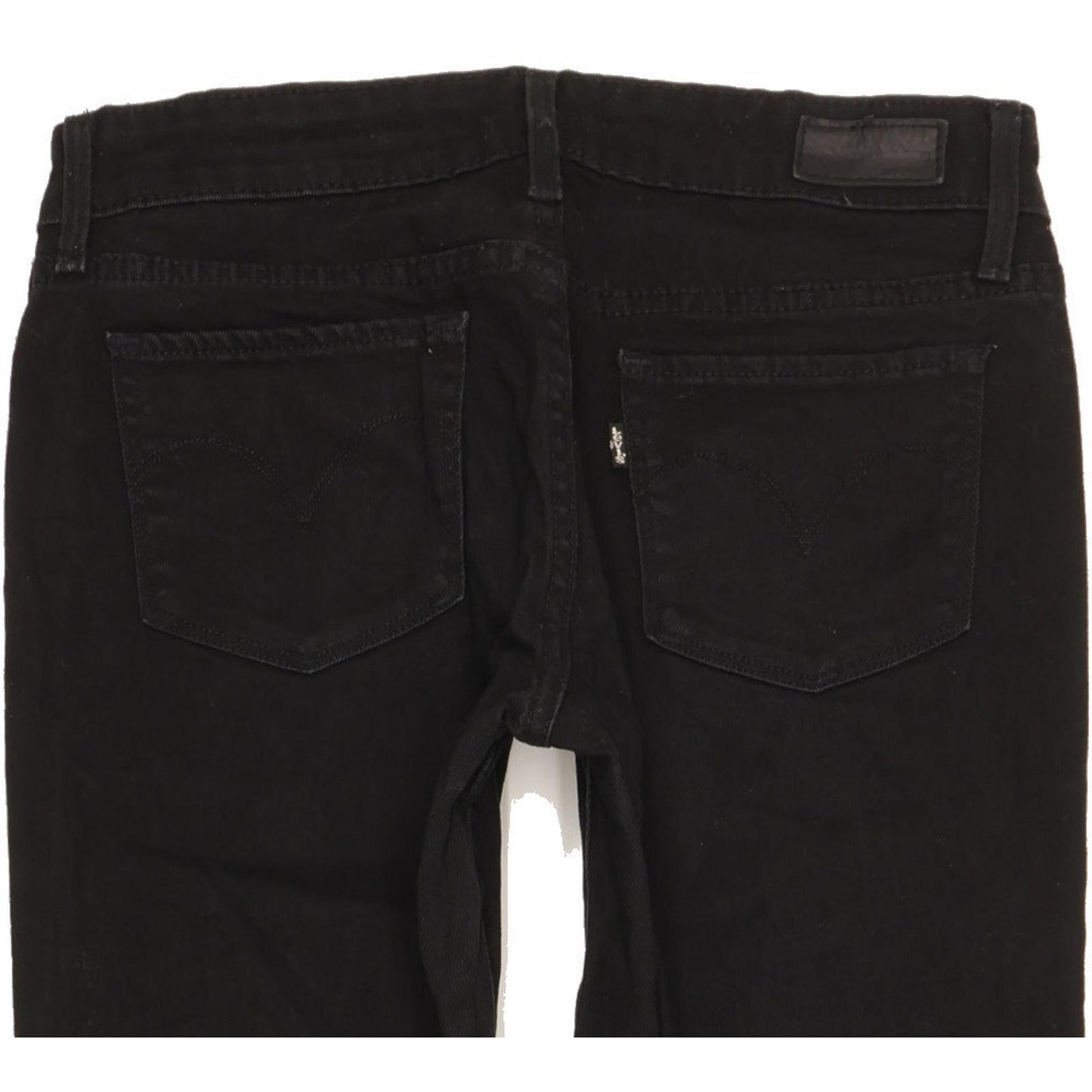 Levi's Slight Curve Women Black Skinny Slim Stretch Jeans W27 L31