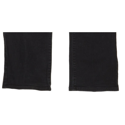 Levi's Bold Curve Women Black Straight Slim Stretch Jeans W32 L32
