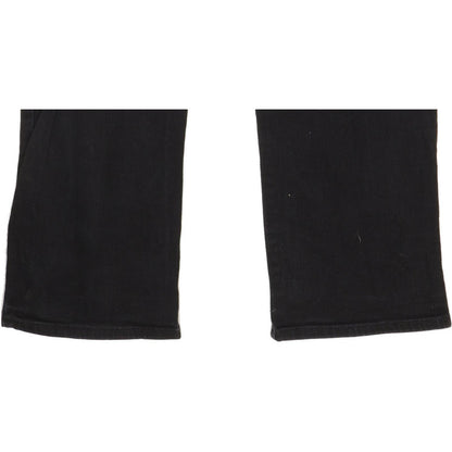 Levi's Bold Curve Women Black Straight Slim Stretch Jeans W32 L32