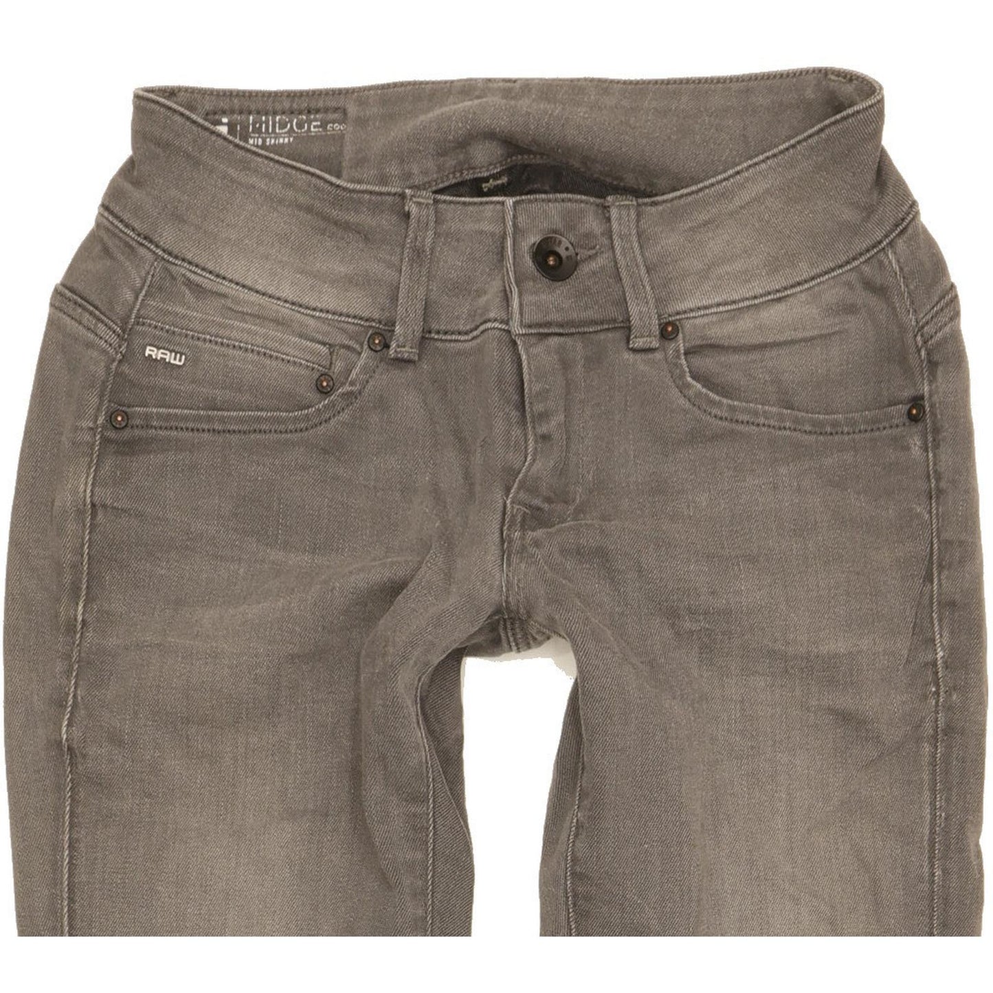 G-Star Midge Cody Women Grey Skinny Slim Stretch Jeans W26 L30