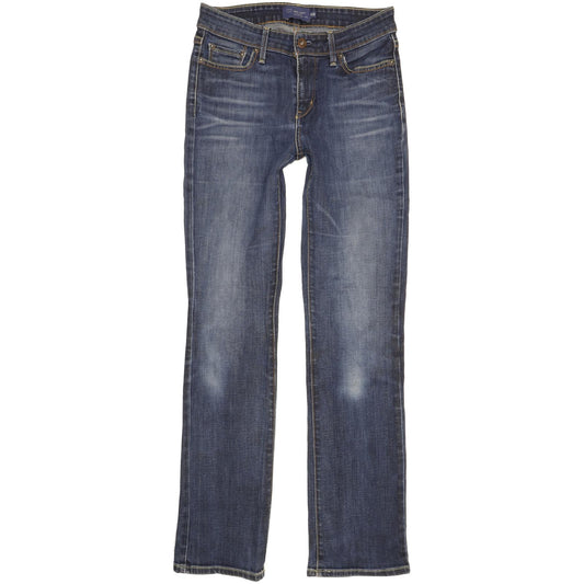 Levi's Demi Curve Women Blue Straight Classic Stretch Jeans W28 L31
