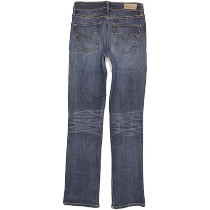 Levi's Demi Curve Women Blue Straight Classic Stretch Jeans W28 L31