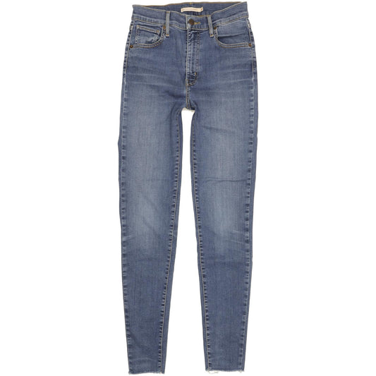 Levi's Mile Women Blue Skinny Slim Stretch Jeans W26 L32