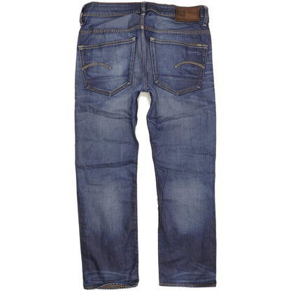G-Star 3301 Men Blue Straight Regular Jeans W34 L29