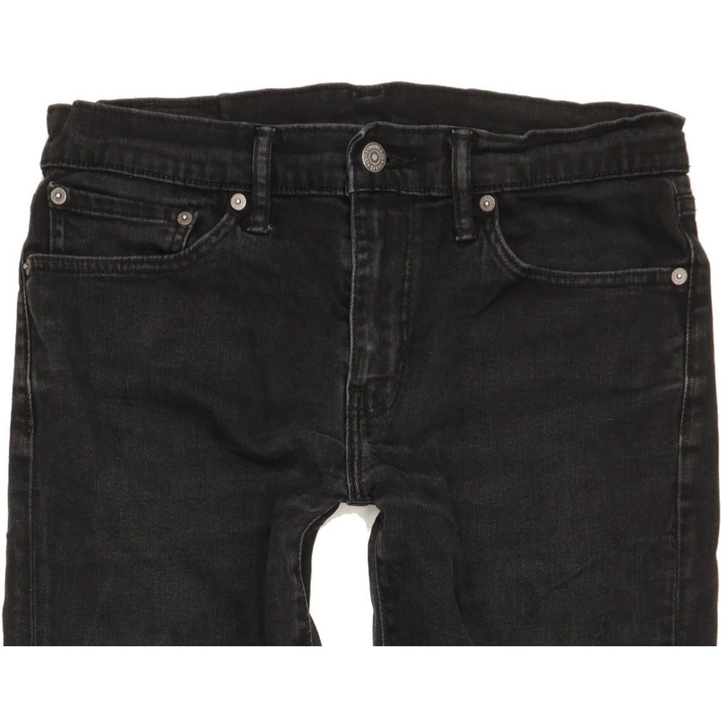 Levi's 511 Men Black Straight Slim Stretch Jeans W32 L29