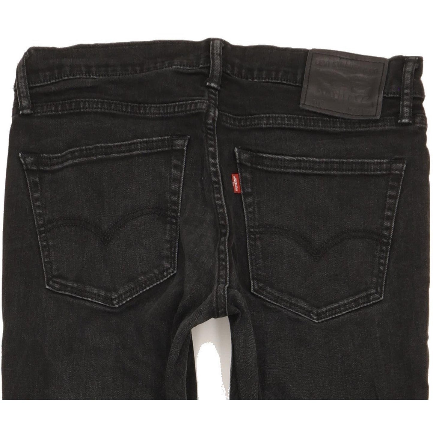 Levi's 511 Men Black Straight Slim Stretch Jeans W32 L29