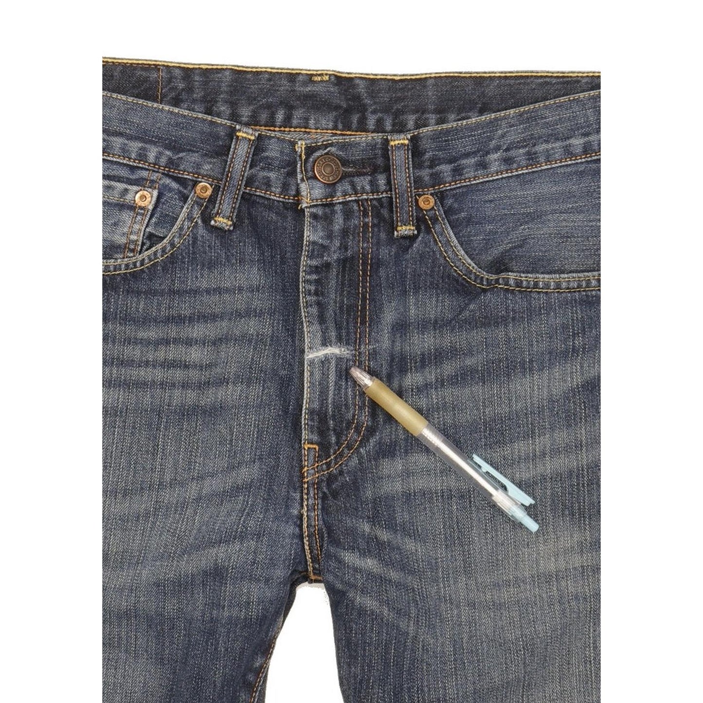 Levi's 505 Men Blue Straight Regular Jeans W31 L32
