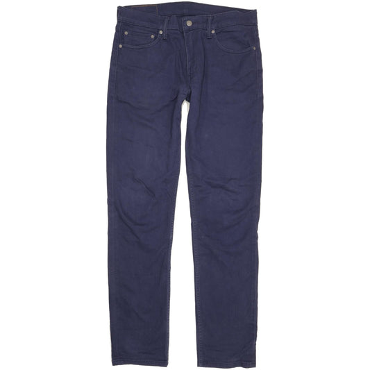 Levi's 511 Men Blue Straight Slim Stretch Jeans W33 L34