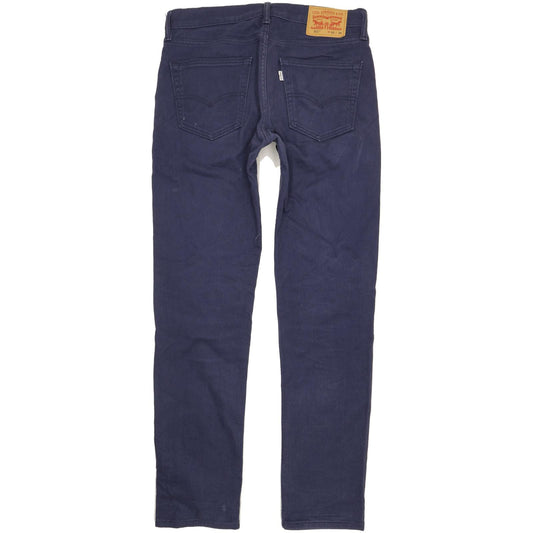 Levi's 511 Men Blue Straight Slim Stretch Jeans W33 L34