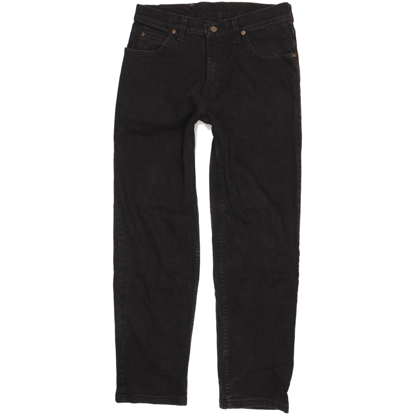Lee Brooklyn Men Black Straight Regular Stretch Jeans W33 L29