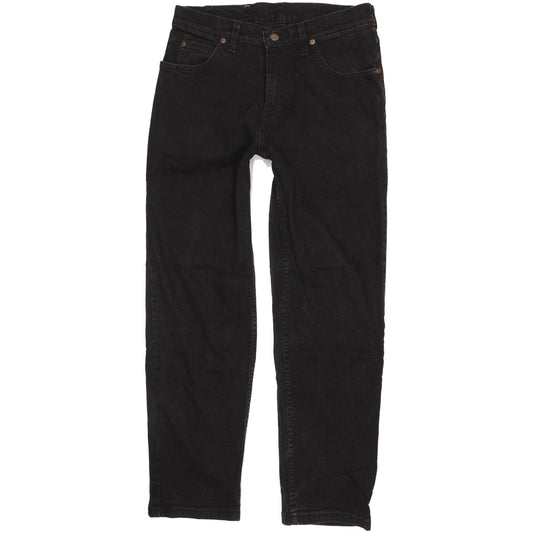 Lee Brooklyn Men Black Straight Regular Stretch Jeans W33 L29