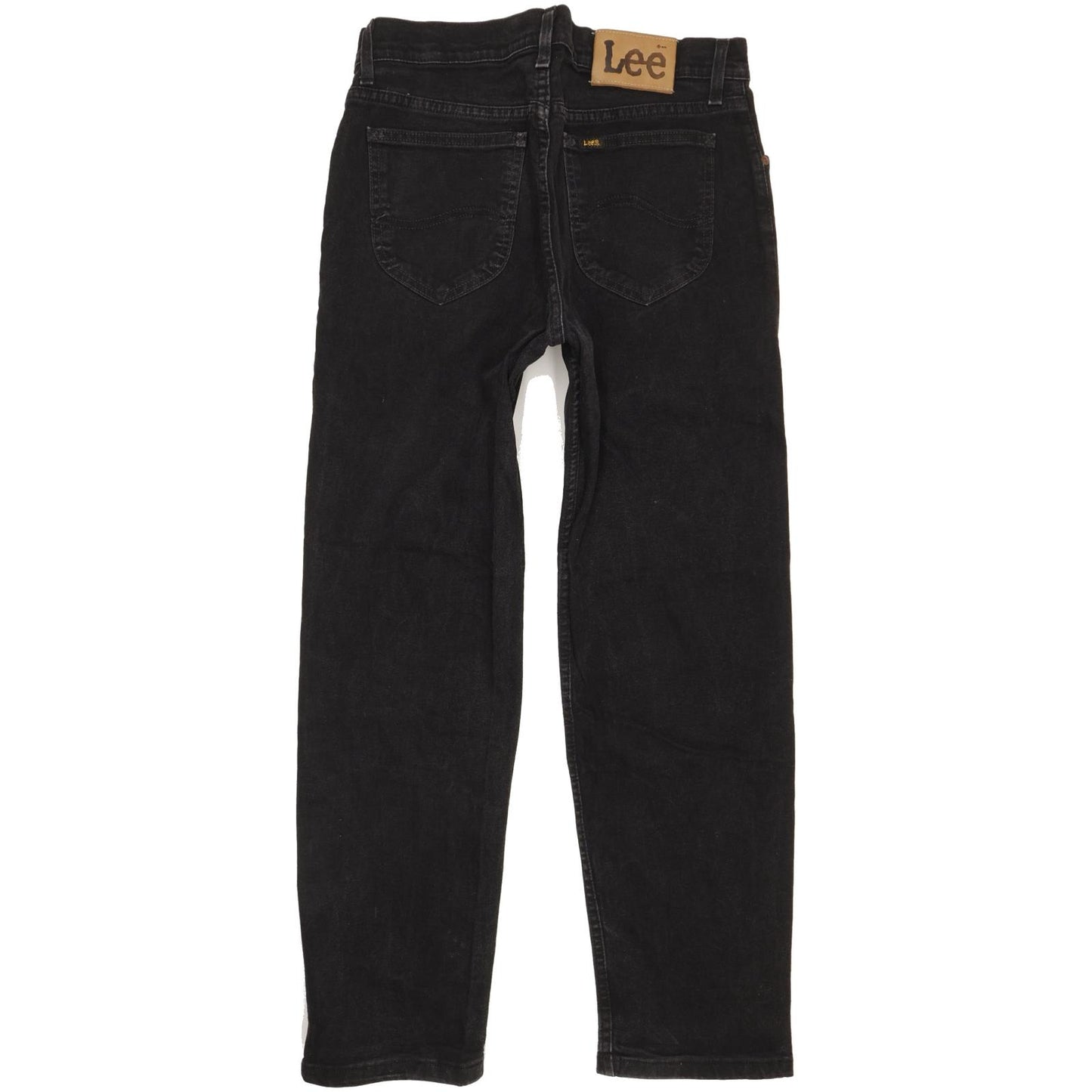 Lee Brooklyn Men Black Straight Regular Stretch Jeans W33 L29