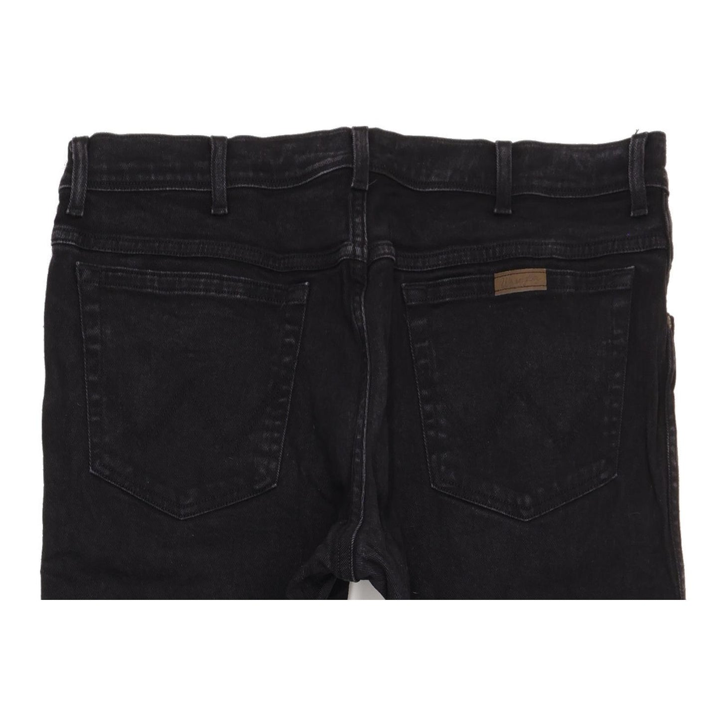 Wrangler Men Black Straight Regular Stretch Jeans W36 L30
