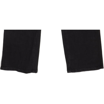 Wrangler Men Black Straight Regular Stretch Jeans W36 L30