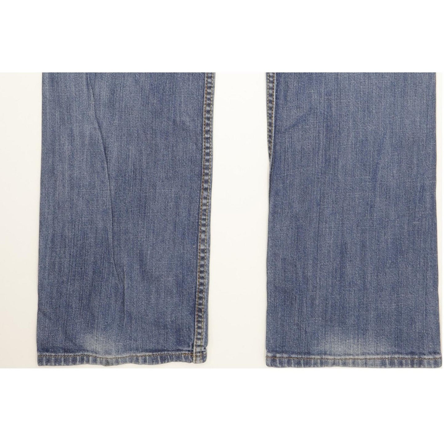 Mustang Oregon Women Blue Straight Slim Stretch Jeans W29 L35