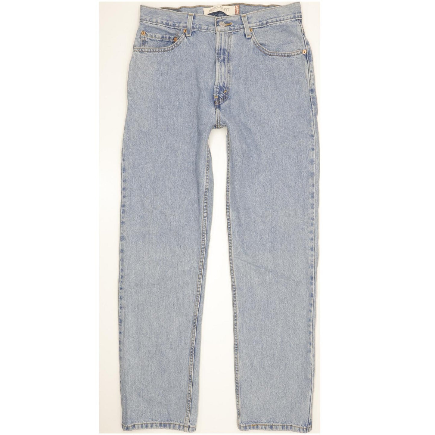 Levi's 505 Men Blue Straight Regular Jeans W34 L32