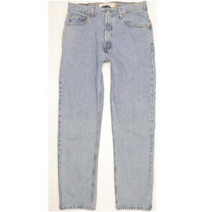 Levi's 505 Men Blue Straight Regular Jeans W34 L32