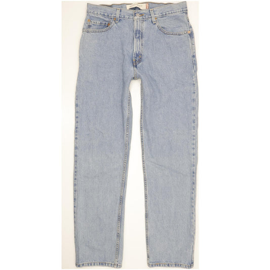 Levi's 505 Men Blue Straight Regular Jeans W34 L32