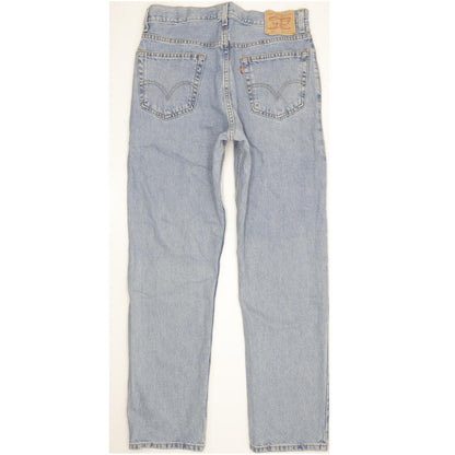 Levi's 505 Men Blue Straight Regular Jeans W34 L32