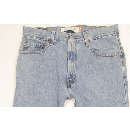 Levi's 505 Men Blue Straight Regular Jeans W34 L32
