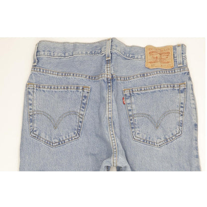 Levi's 505 Men Blue Straight Regular Jeans W34 L32