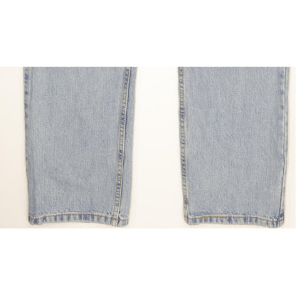 Levi's 505 Men Blue Straight Regular Jeans W34 L32